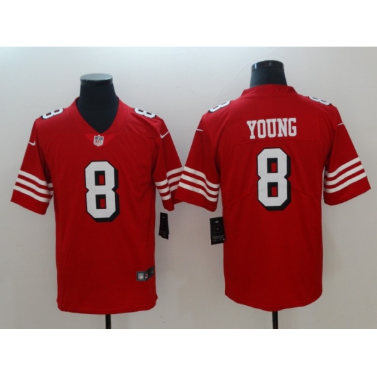 Men's San Francisco 49ers Steve Young 8 Red Nike Scarlet Player Limited Jersey Men's San Francisco 49ers Steve Young 8 Red Nike Scarlet Player Limited Jersey