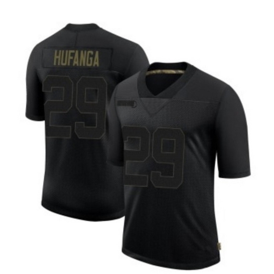 Men's San francisco 49ers #29 Talanoa Hufanga Icon Black Stitched NFL Jersey Men's San francisco 49ers #29 Talanoa Hufanga Icon Black Stitched NFL Jersey