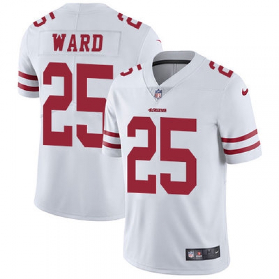 Nike 49ers #25 Jimmie Ward White Mens Stitched NFL Vapor Untouchable Limited Jersey Nike 49ers #25 Jimmie Ward White Mens Stitched NFL Vapor Untouchable Limited Jersey