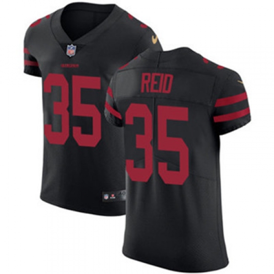 Nike 49ers #35 Eric Reid Black Alternate Mens Stitched NFL Vapor Untouchable Elite Jersey Nike 49ers #35 Eric Reid Black Alternate Mens Stitched NFL Vapor Untouchable Elite Jersey