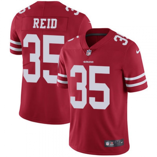 Nike 49ers #35 Eric Reid Red Team Color Mens Stitched NFL Vapor Untouchable Limited Jersey Nike 49ers #35 Eric Reid Red Team Color Mens Stitched NFL Vapor Untouchable Limited Jersey