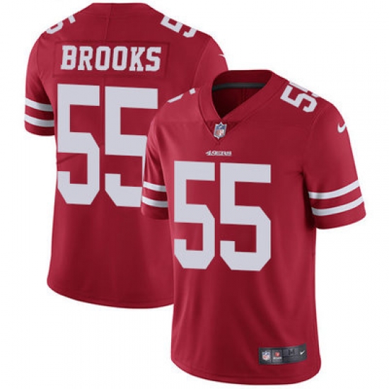Nike 49ers #55 Ahmad Brooks Red Team Color Mens Stitched NFL Vapor Untouchable Limited Jersey Nike 49ers #55 Ahmad Brooks Red Team Color Mens Stitched NFL Vapor Untouchable Limited Jersey