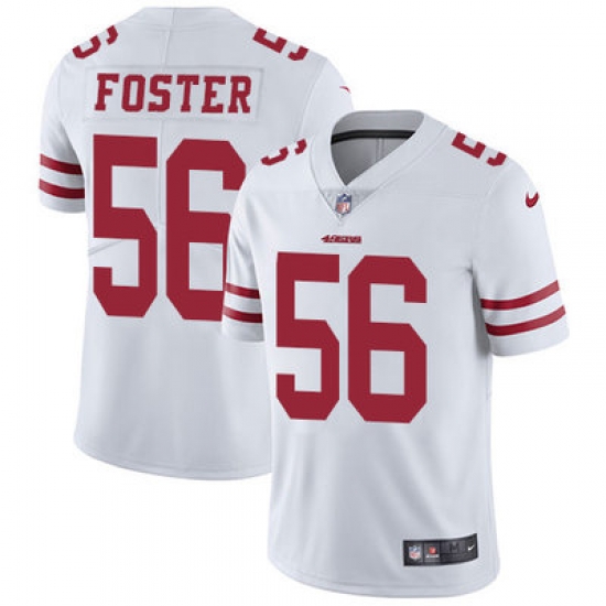 Nike 49ers #56 Reuben Foster White Mens Stitched NFL Vapor Untouchable Limited Jersey Nike 49ers #56 Reuben Foster White Mens Stitched NFL Vapor Untouchable Limited Jersey