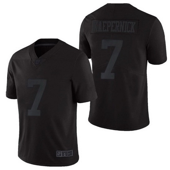 Nike 49ers 7 Colin Kaepernick All Black Vapor Untouchable Limited Jersey Nike 49ers 7 Colin Kaepernick All Black Vapor Untouchable Limited Jersey