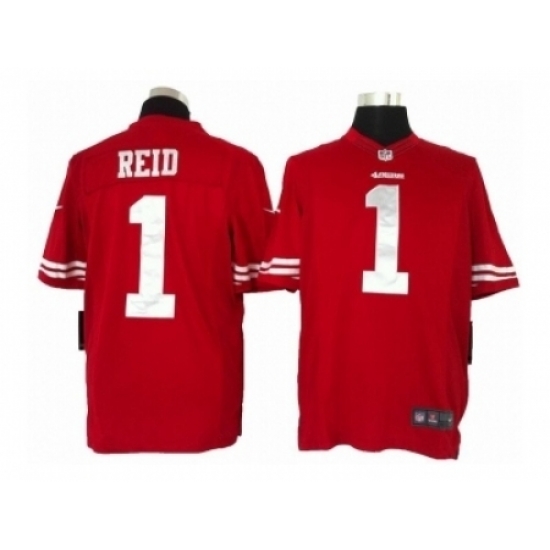Nike San Francisco 49ers 1 Eri Reid red Limited NFL Jersey Nike San Francisco 49ers 1 Eri Reid red Limited NFL Jersey