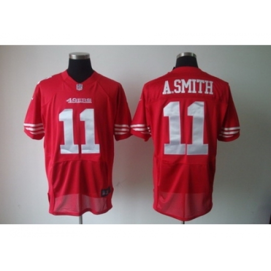Nike San Francisco 49ers 11 Alex Smith Red Elite NFL Jersey Nike San Francisco 49ers 11 Alex Smith Red Elite NFL Jersey