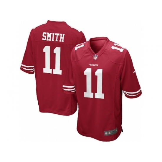 Nike San Francisco 49ers 11 Alex Smith red Game NFL Jersey Nike San Francisco 49ers 11 Alex Smith red Game NFL Jersey