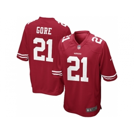 Nike San Francisco 49ers 21 Frank Gore red Game NFL Jersey Nike San Francisco 49ers 21 Frank Gore red Game NFL Jersey