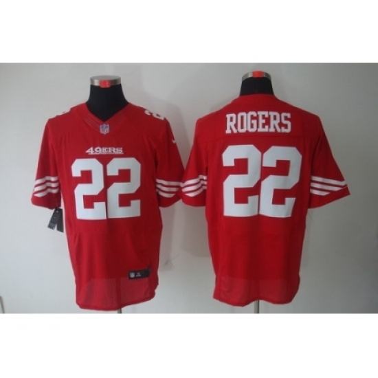 Nike San Francisco 49ers 22 Carlos Rogers Red Elite NFL Jersey Nike San Francisco 49ers 22 Carlos Rogers Red Elite NFL Jersey