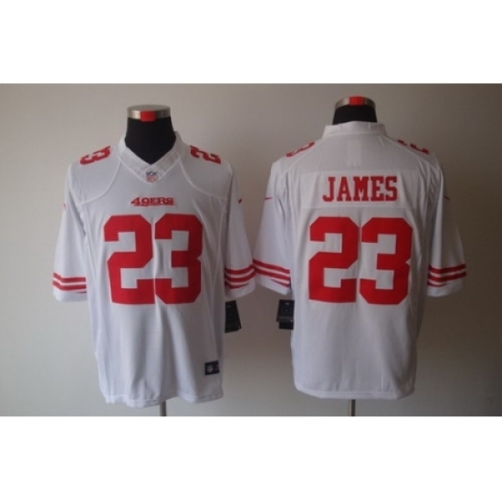 Nike San Francisco 49ers 23 LaMichael James White Limited NFL Jersey Nike San Francisco 49ers 23 LaMichael James White Limited NFL Jersey