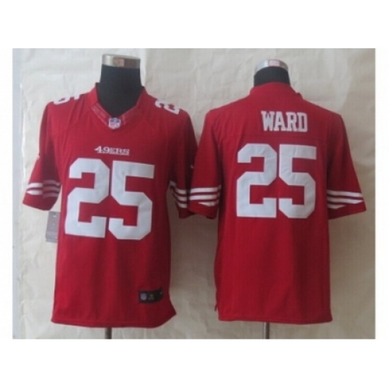 Nike San Francisco 49ers 25 Jimmie Ward Red Limited NFL Jersey Nike San Francisco 49ers 25 Jimmie Ward Red Limited NFL Jersey