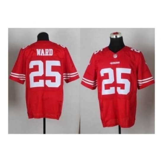 Nike San Francisco 49ers 25 Jimmie Ward red Elite NFL Jersey Nike San Francisco 49ers 25 Jimmie Ward red Elite NFL Jersey