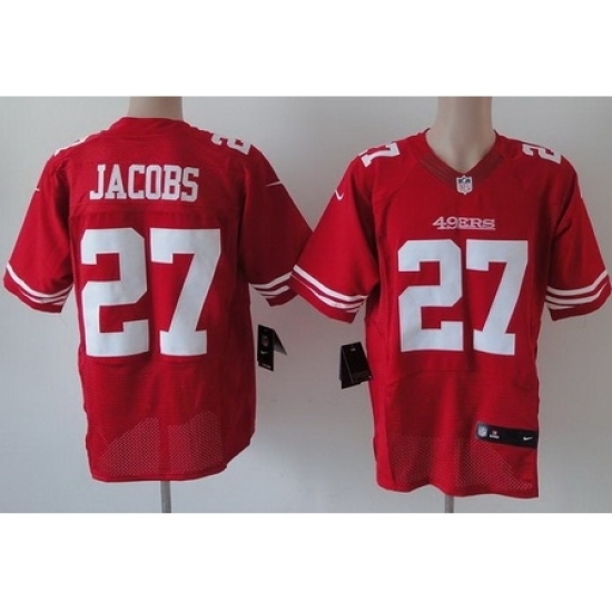 Nike San Francisco 49ers 27 Brandon Jacobs Red Elite NFL Jersey Nike San Francisco 49ers 27 Brandon Jacobs Red Elite NFL Jersey