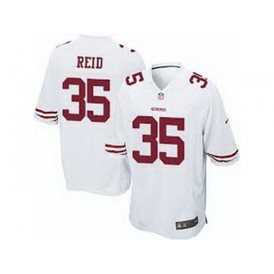 Nike San Francisco 49ers 35 Eric Reid White Limited NFL Jersey Nike San Francisco 49ers 35 Eric Reid White Limited NFL Jersey