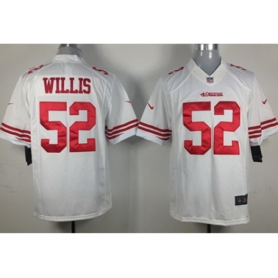 Nike San Francisco 49ers 52 Patrick Willis White Limited NFL Jersey Nike San Francisco 49ers 52 Patrick Willis White Limited NFL Jersey