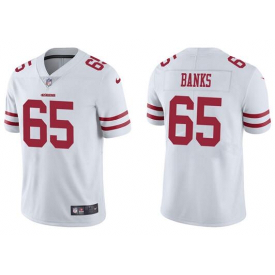 Nike San Francisco 49ers 65 Aaron Banks White Vapor Untouchable Limited Jersey Nike San Francisco 49ers 65 Aaron Banks White Vapor Untouchable Limited Jersey