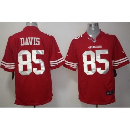 Nike San Francisco 49ers 85 Vernon Davis Red Limited NFL Jersey Nike San Francisco 49ers 85 Vernon Davis Red Limited NFL Jersey