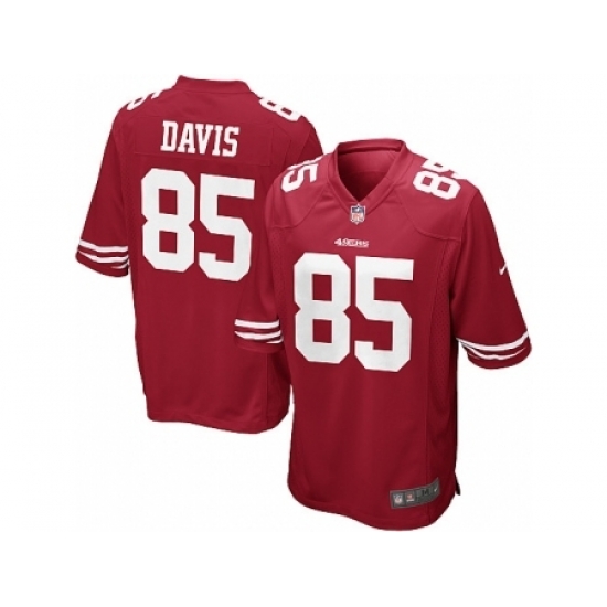 Nike San Francisco 49ers 85 Vernon Davis red Game NFL Jersey Nike San Francisco 49ers 85 Vernon Davis red Game NFL Jersey