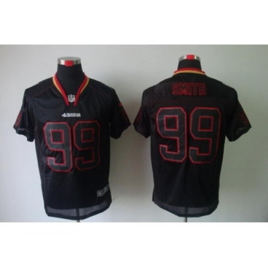 Nike San Francisco 49ers 99 Aldon Smith Black Elite Lights Out NFL Jersey Nike San Francisco 49ers 99 Aldon Smith Black Elite Lights Out NFL Jersey