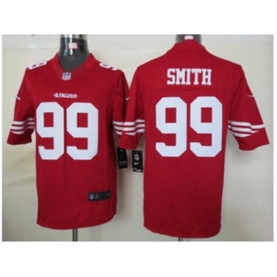 Nike San Francisco 49ers 99 Aldon Smith Red Limited NFL Jersey Nike San Francisco 49ers 99 Aldon Smith Red Limited NFL Jersey