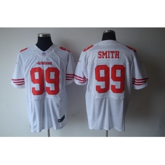 Nike San Francisco 49ers 99 Aldon Smith White Elite NFL Jersey Nike San Francisco 49ers 99 Aldon Smith White Elite NFL Jersey