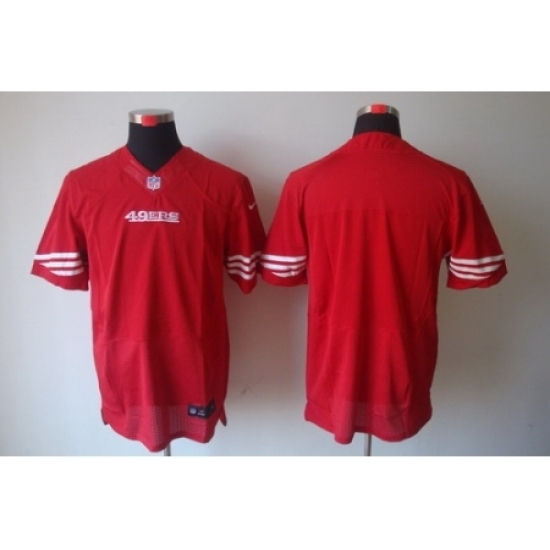 Nike San Francisco 49ers Blank Red Elite NFL Jersey Nike San Francisco 49ers Blank Red Elite NFL Jersey