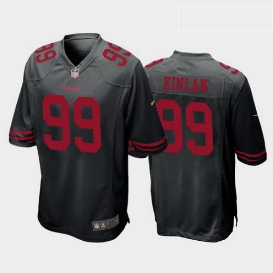 men javon kinlaw san francisco 49ers black game jersey men javon kinlaw san francisco 49ers black game jersey