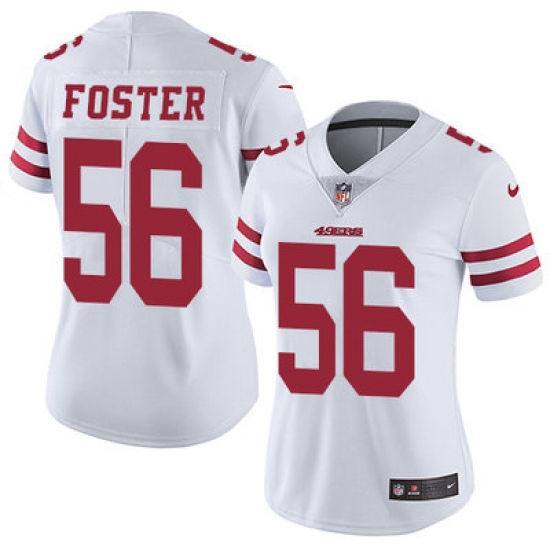 Nike 49ers #56 Reuben Foster White Womens Stitched NFL Vapor Untouchable Limited Jersey Nike 49ers #56 Reuben Foster White Womens Stitched NFL Vapor Untouchable Limited Jersey