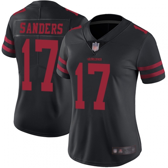 Women 49ers 17 Emmanuel Sanders Black Alternate Stitched Football Vapor Untouchable Limited Jersey Women 49ers 17 Emmanuel Sanders Black Alternate Stitched Football Vapor Untouchable Limited Jersey