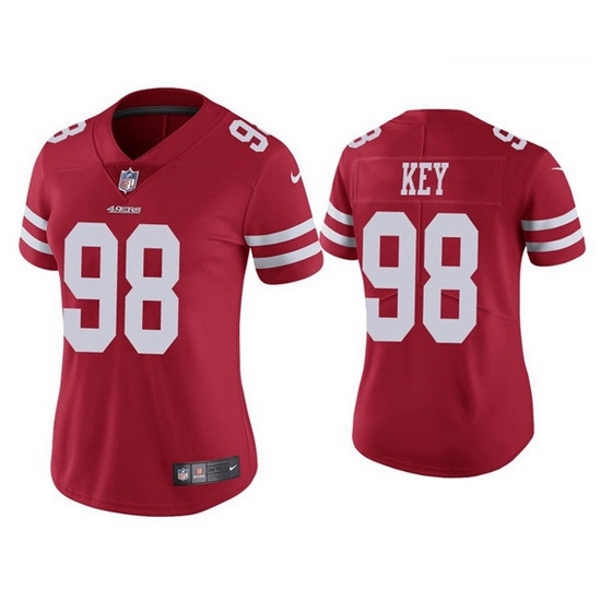 Women San Francisco 49ers 98 Arden Key Red Vapor limited Jersey Women San Francisco 49ers 98 Arden Key Red Vapor limited Jersey