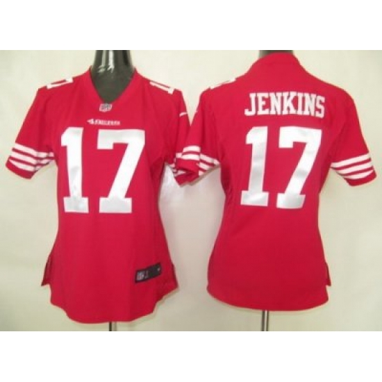 Womens Nike San Francisco 49ers 17# Jenkins Authentic Jersey Womens Nike San Francisco 49ers 17# Jenkins Authentic Jersey
