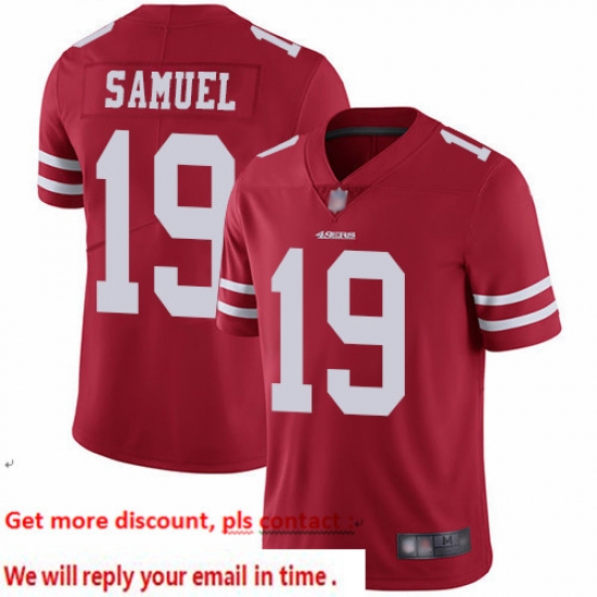 49ers 19 Deebo Samuel Red Team Color Youth Stitched Football Vapor Untouchable Limited Jersey 49ers 19 Deebo Samuel Red Team Color Youth Stitched Football Vapor Untouchable Limited Jersey