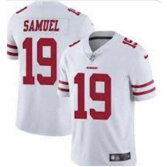 49ers 19 Deebo Samuel White Youth Stitched Football Vapor Untouchable Limited Jersey 49ers 19 Deebo Samuel White Youth Stitched Football Vapor Untouchable Limited Jersey