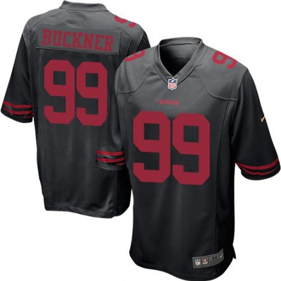 Nike 49ers #99 DeForest Buckner Black Alternate Youth Stitched NFL Elite Jersey Nike 49ers #99 DeForest Buckner Black Alternate Youth Stitched NFL Elite Jersey