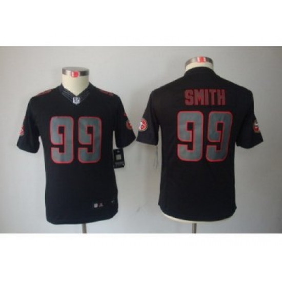 Nike Youth San Francisco 49ers #99 Aldon Smith Black Jerseys(Impact Limited) Nike Youth San Francisco 49ers #99 Aldon Smith Black Jerseys(Impact Limited)