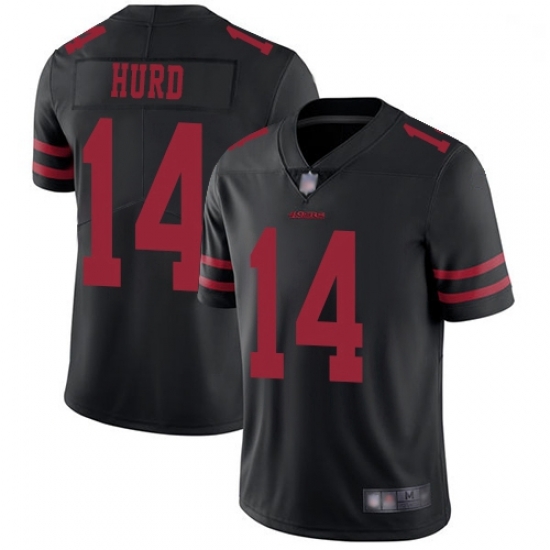 Youth 49ers 14 Jalen Hurd Black Alternate Stitched Football Vapor Untouchable Limited Jersey Youth 49ers 14 Jalen Hurd Black Alternate Stitched Football Vapor Untouchable Limited Jersey