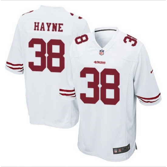 Youth NEW 49ers #38 Jarryd Hayne White Stitched NFL Elite Jersey Youth NEW 49ers #38 Jarryd Hayne White Stitched NFL Elite Jersey