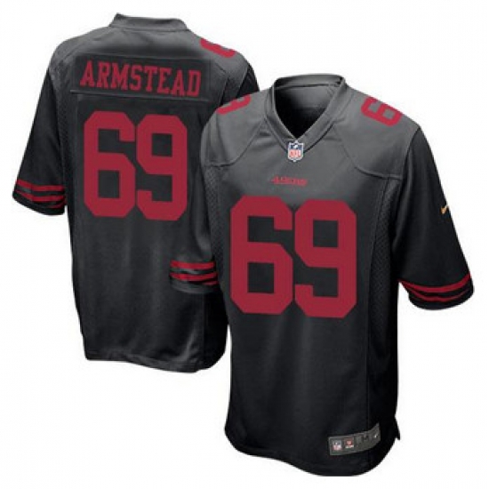 Youth NEW San Francisco 49ers #69 Arik Armstead Black Alternate Stitched NFL Elite Jersey Youth NEW San Francisco 49ers #69 Arik Armstead Black Alternate Stitched NFL Elite Jersey