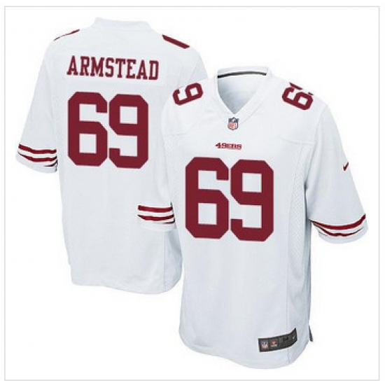 Youth NEW San Francisco 49ers #69 Arik Armstead White Stitched NFL Elite Jersey Youth NEW San Francisco 49ers #69 Arik Armstead White Stitched NFL Elite Jersey