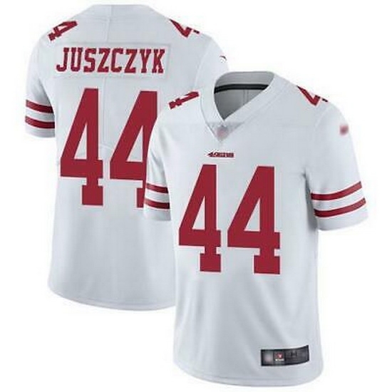 Youth Nike 49ers #44 Kyle Juszczyk White Stitched NFL Vapor Untouchable Limited Jersey Youth Nike 49ers #44 Kyle Juszczyk White Stitched NFL Vapor Untouchable Limited Jersey