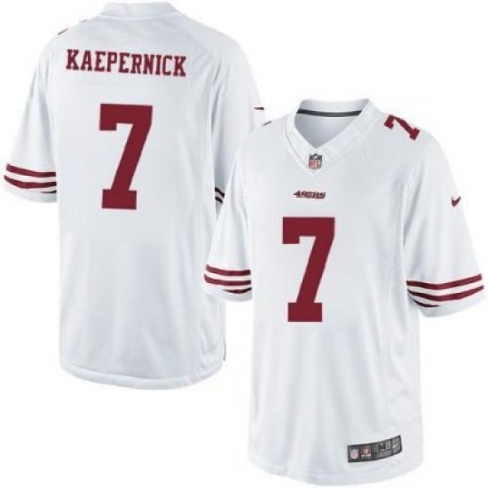 Youth Nike San Francisco 49ers 7 Colin Kaepernick Limited White NFL Jersey Youth Nike San Francisco 49ers 7 Colin Kaepernick Limited White NFL Jersey
