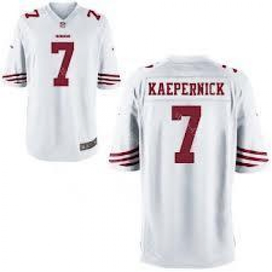 Youth Nike San Francisco 49ers 7 Colin Kaepernick White NFL Jerseys Youth Nike San Francisco 49ers 7 Colin Kaepernick White NFL Jerseys