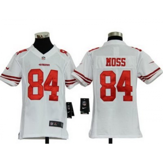 Youth Nike San Francisco 49ers 84 Randy Moss White Nike NFL Jerseys Youth Nike San Francisco 49ers 84 Randy Moss White Nike NFL Jerseys