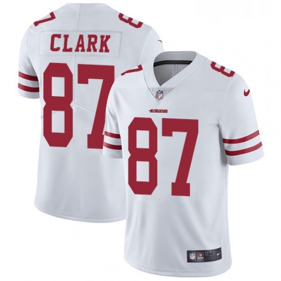 Youth Nike San Francisco 49ers 87 Dwight Clark White Vapor Untouchable Limited Player NFL Jersey Youth Nike San Francisco 49ers 87 Dwight Clark White Vapor Untouchable Limited Player NFL Jersey