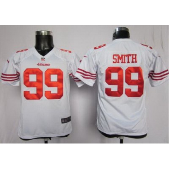 Youth Nike San Francisco 49ers #99 Aldon Smith White NFL Jerseys Youth Nike San Francisco 49ers #99 Aldon Smith White NFL Jerseys
