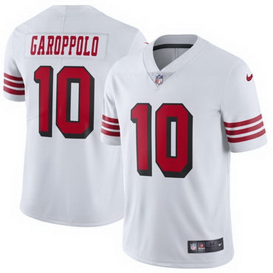 Youth Nike San Francisco 49ers Jimmy Garoppolo 10 Rush NFL Jersey Youth Nike San Francisco 49ers Jimmy Garoppolo 10 Rush NFL Jersey