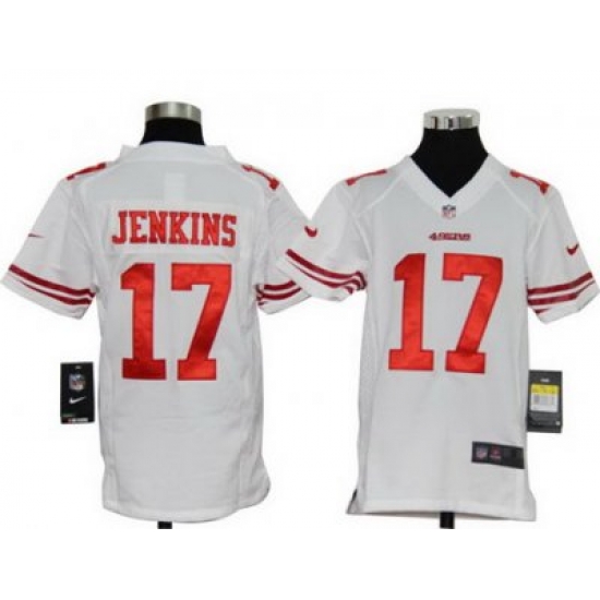 Youth Nike nfl san francisco 49ers #17 Jenkins White jerseys Youth Nike nfl san francisco 49ers #17 Jenkins White jerseys