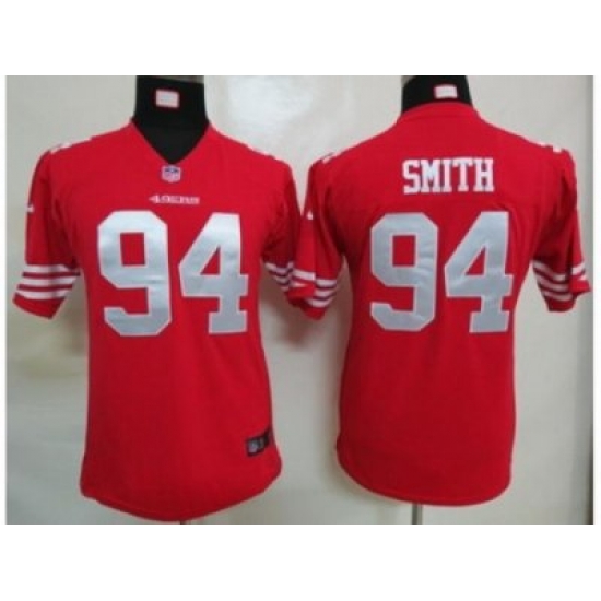 Youth Nike youth nfl san francisco 49ers #94 smith red jersey Youth Nike youth nfl san francisco 49ers #94 smith red jersey
