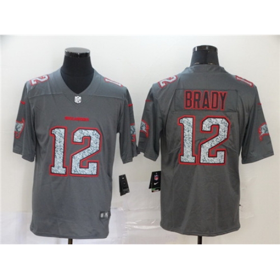 Buccaneers 12 Tom Brady Gray Camo Vapor Untouchable Limited Jersey Buccaneers 12 Tom Brady Gray Camo Vapor Untouchable Limited Jersey