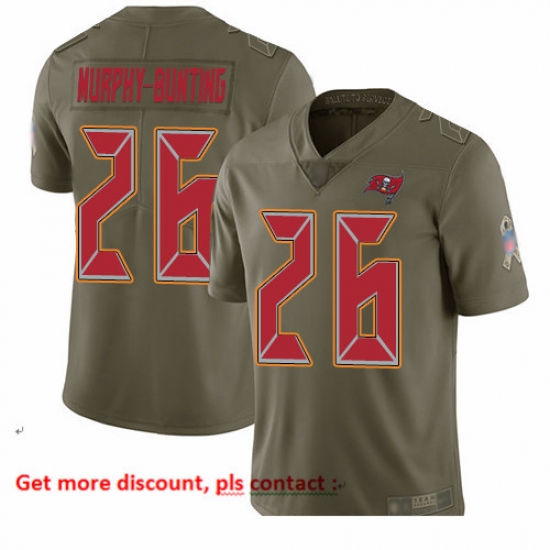 Buccaneers 26 Sean Murphy Bunting Olive Men Stitched Football Limited 2017 Salute To Service Jersey Buccaneers 26 Sean Murphy Bunting Olive Men Stitched Football Limited 2017 Salute To Service Jersey
